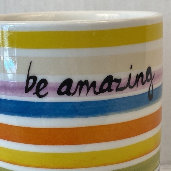 Indigo mug Be amazing mug cup rainbow coffee tea cocoa large drinks 14 o… - Picture 2 of 6